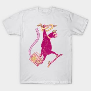 sloth skateboarding T-Shirt